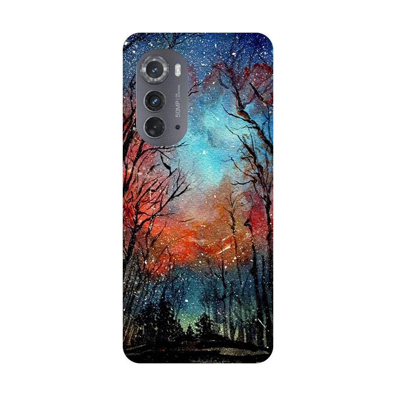 Leaf Patterned Panda Soft Silicone Phone Case with Protective Bumper