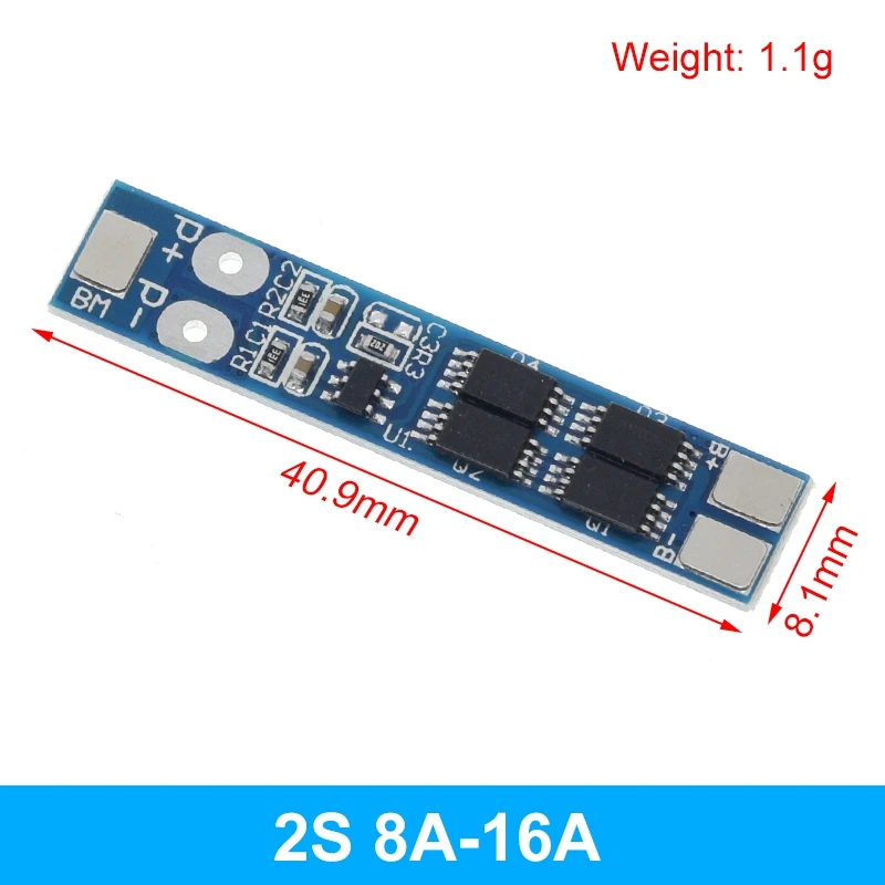High-Capacity Lithium Battery Protection and Balance Board