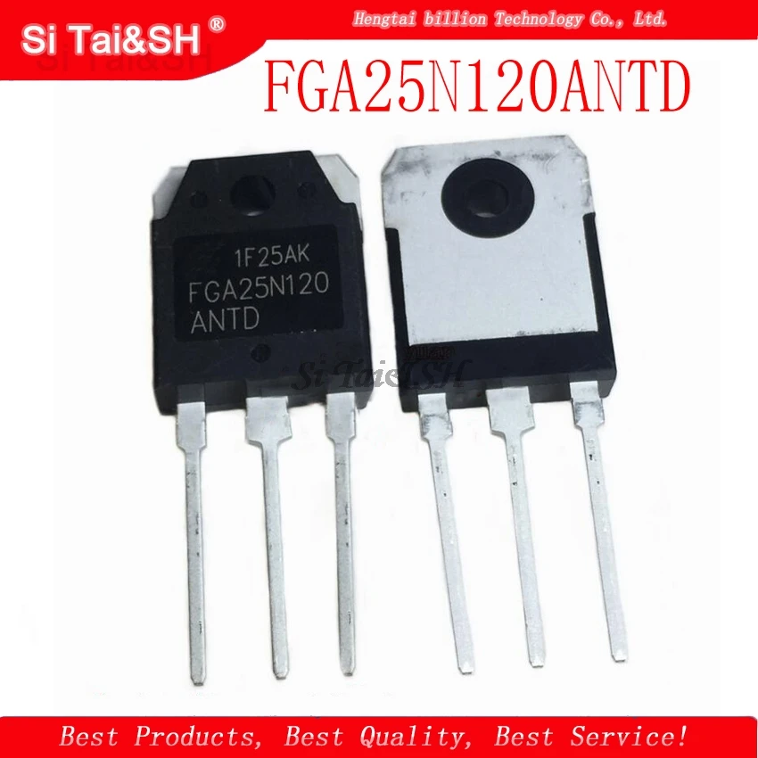 10pcs/lot Fga25n120antd Fga25n120 Antd 25n120 To-247 - Integrated ...
