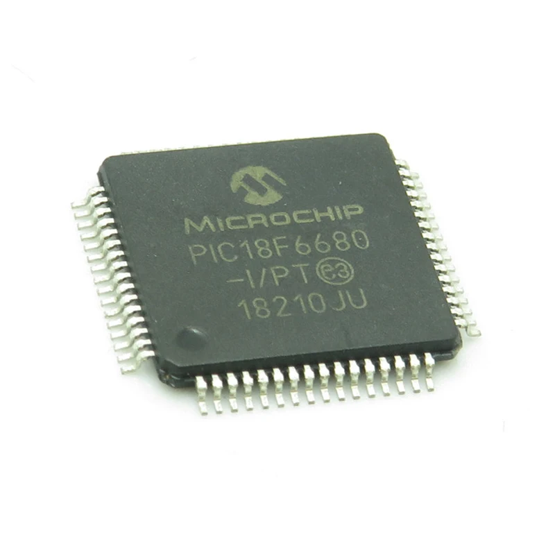 

PIC18F6680-I/PT Patch TQFP-64 18F6680 8-bit Microcontroller MCU-microcontroller Chip Brand New Original