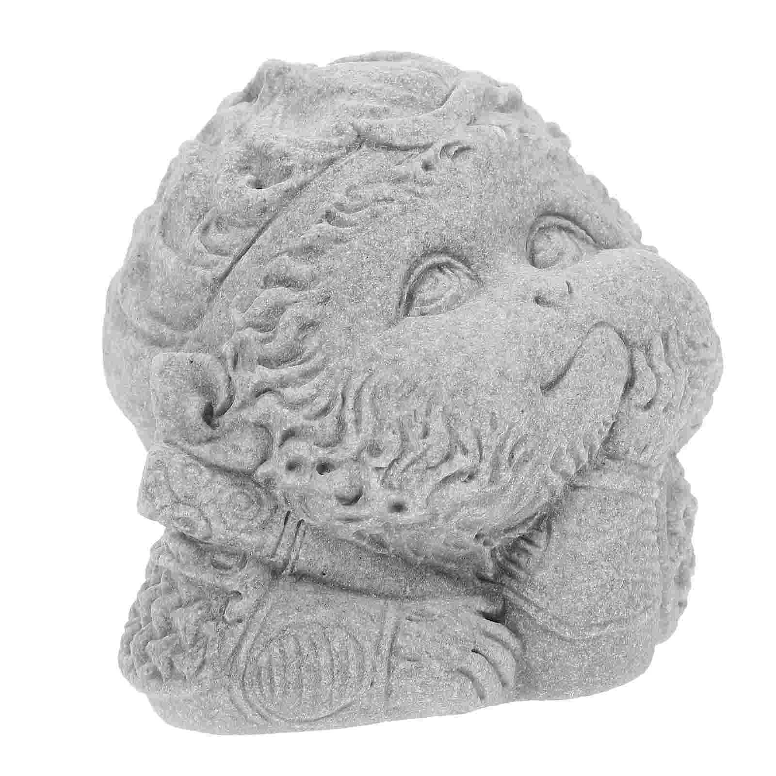 

Chinese Style Bmonkey Buddha Statue Fish Tank Figurine Aquarium Landscaping Small Buddha Decor
