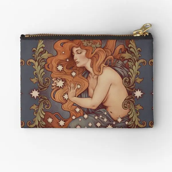 

Cosmic Lover Color Version Zipper Pouches Bag Small Pure Women Storage Panties Underwear Pocket Socks Wallet Coin Money Men Key