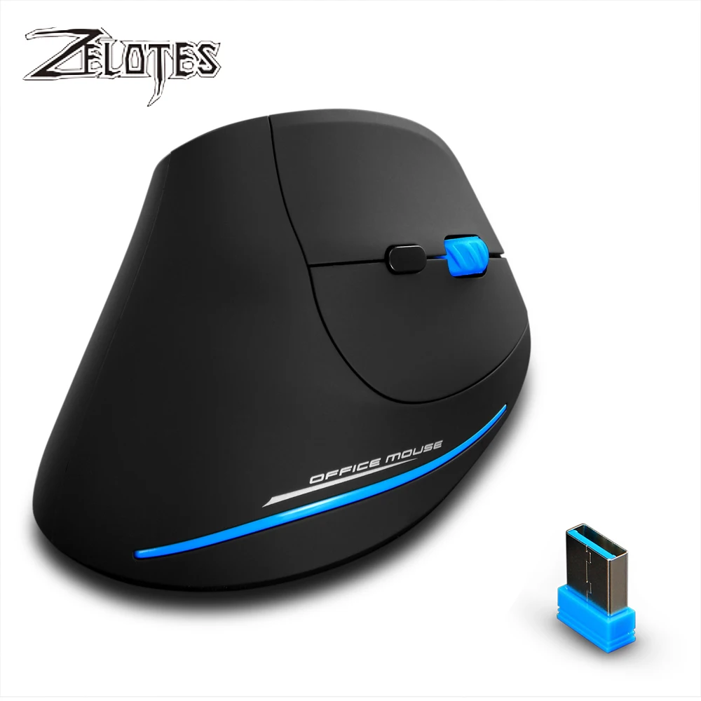 Zelotes-F-35A-Mouse-Vertical-Wireless-Gaming-Mouse-Gamer-Adjustable ...