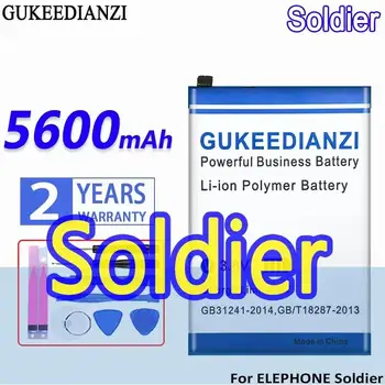 Per Elephone Soldier 4GB 128GB IP68 Impermeabile, Schermo 2K da 5.5 Pollici, Telefono Cellulare ad Alte Prestazioni con Batteria da 5600mAh