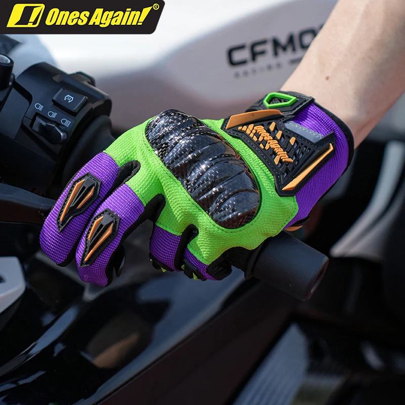 Ones Again ���ο� ���� ���� ���� ��⼺ ���� ������� �尩 ź�� ���� ��ȣ �� Anti-fall Riding Moto Gloves