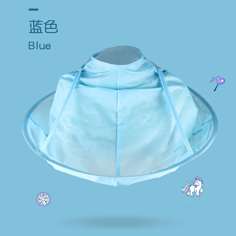 Children's hair clippers cartoon  non-stick waterproof apron baby   folding   salon cape  cutting  2