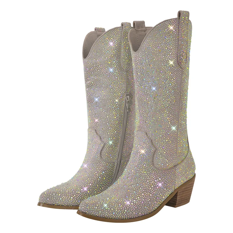 Cowboy Boots Side Zip Booties Corral Women's Red Embroidery Zipper