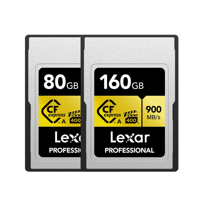 Lexar CFexpress A Ÿ ޸ ī,   1/7S 3/A7M 4/FX3/FX6 ī޶ VPG400/8K CFE A ī , 80GB, 160GB, 900 MB/s