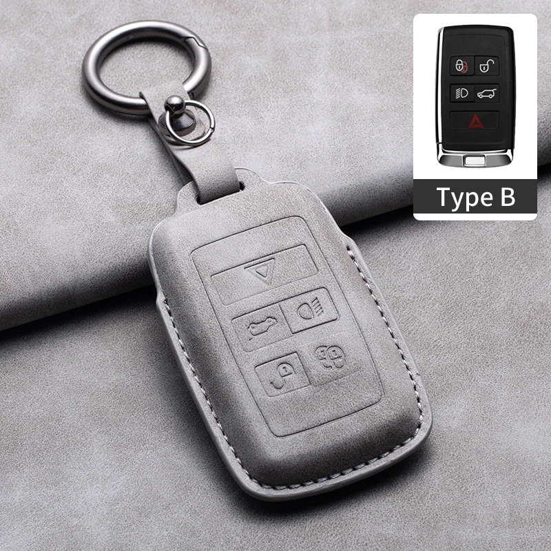 Premium Leather Car Key Cover