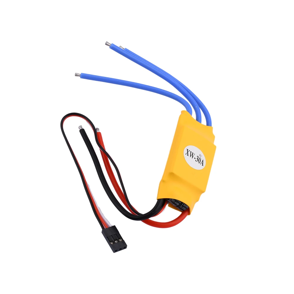 Description Picture 5 of item30A 40A RC Brushless Motor Driver Potentiometer ESC 6-16V Speed Controller Module for Airplane Quadcopter Drone Model Helicopter