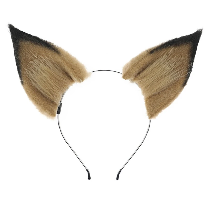 

Washing Face Headband Plush Animal Ear Shape Hairhoop Cute Hairband for Woman