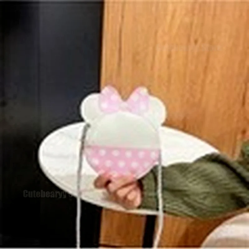 Disney Mickey Minnie Coin Purse new cute cartoon Fashion kids students Shoulder Crossbody bag storage bag Outdoor travel gifts