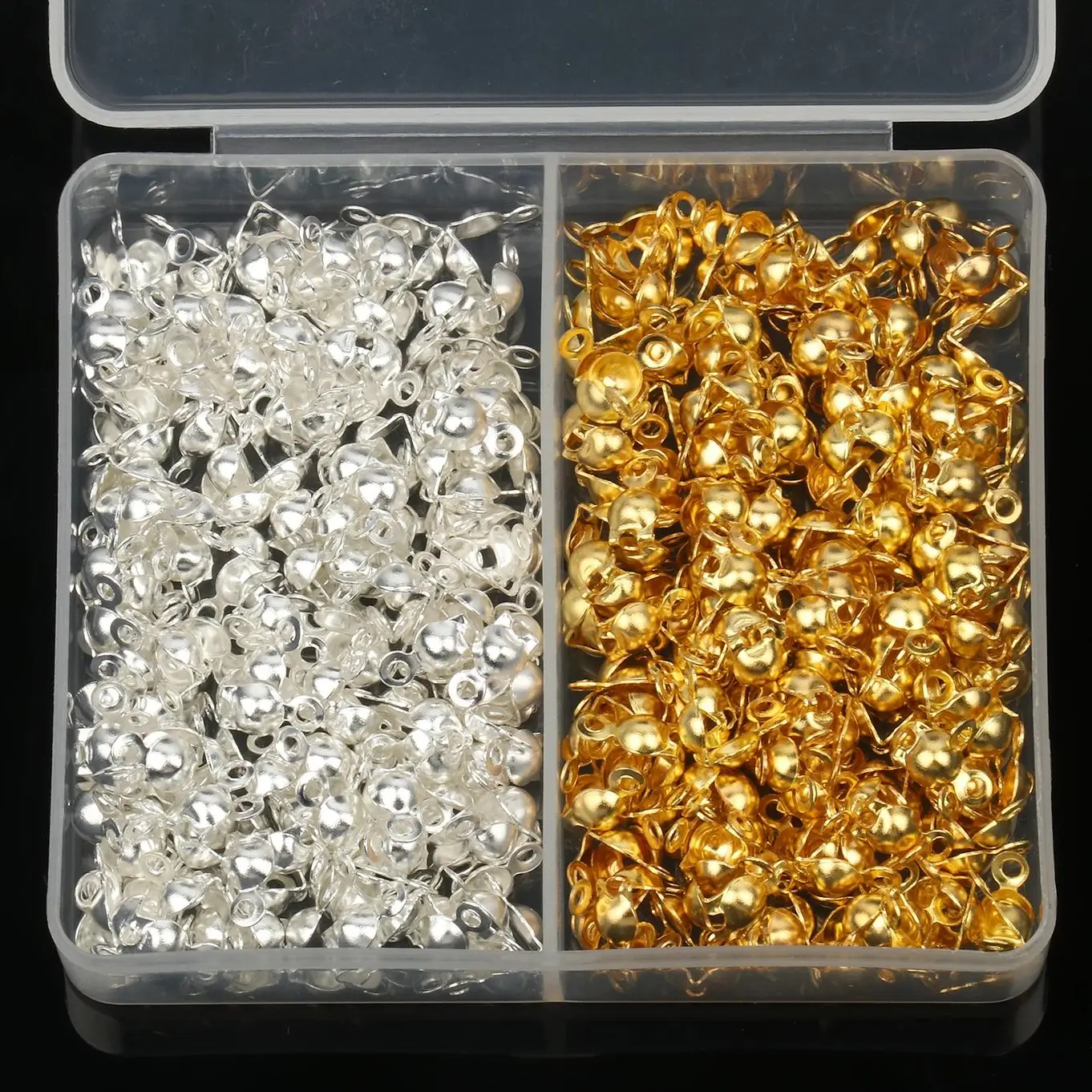 

4 х8 мм шариковая цепь из нержавеющей стали, обжимные узлы, бусины, раскладушка, прессованная застежка, фитинг для изготовления ювелирных изделий своими руками, 300 шт./коробка