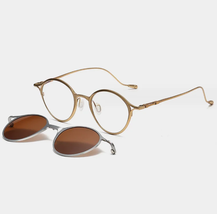 Gafas de sol abatibles con montura redonda para hombre y mujer lentes gafas-de-sol-abatibles-con-montura-redonda-para-hombre-y-mujer-lentes