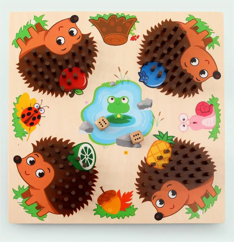 Montessori Hedgehog Counting Game