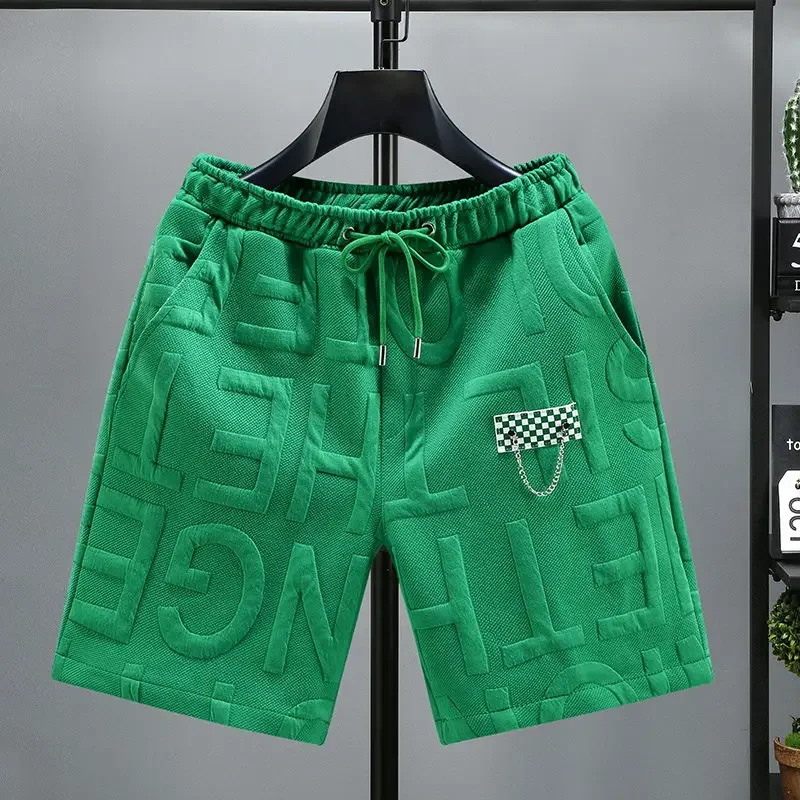 thumbnail image 1 of Pantalones cortos deportivos para hombre, pantalones cortos deportivos con gráficos para hombre, estilo anime, hip hop, de verano, de corte seco, venta al por mayor, ropa de calle de 3 cuartos, 1 of 5