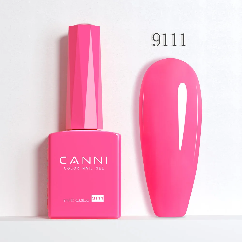 CANNI Super Glossy Glitter Cat Eye Nail Gel Polish - Hema Free Diamond Top Coat, Semi-Permanent UV LED Varnish