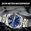 Men's Luxury Quartz Watch Original Design Waterproof Date Week Luminous Wristwatch Stainless Steel Men's Sports Watches Reloj 2