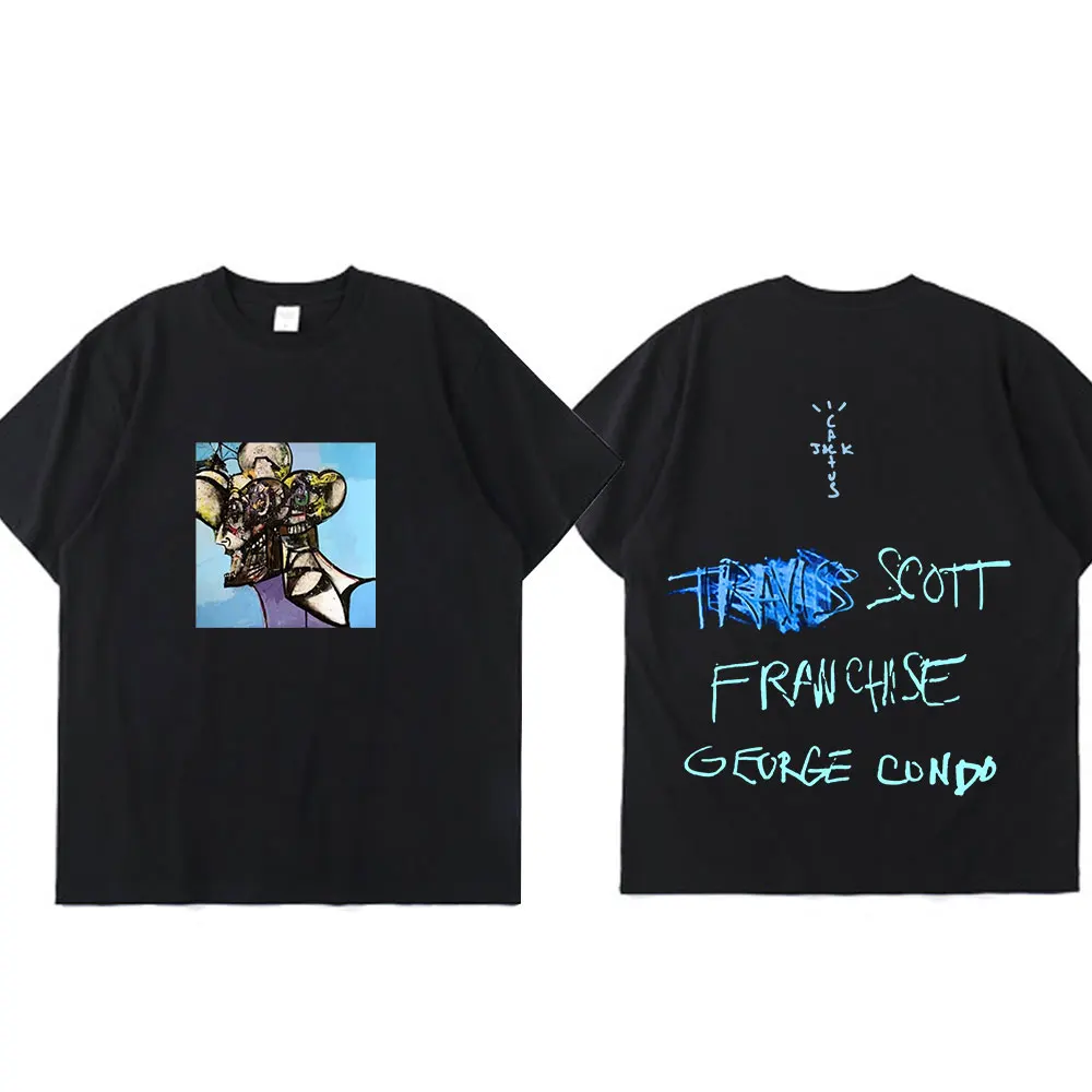 Travis Scott Cactus Jack Letter Print T 