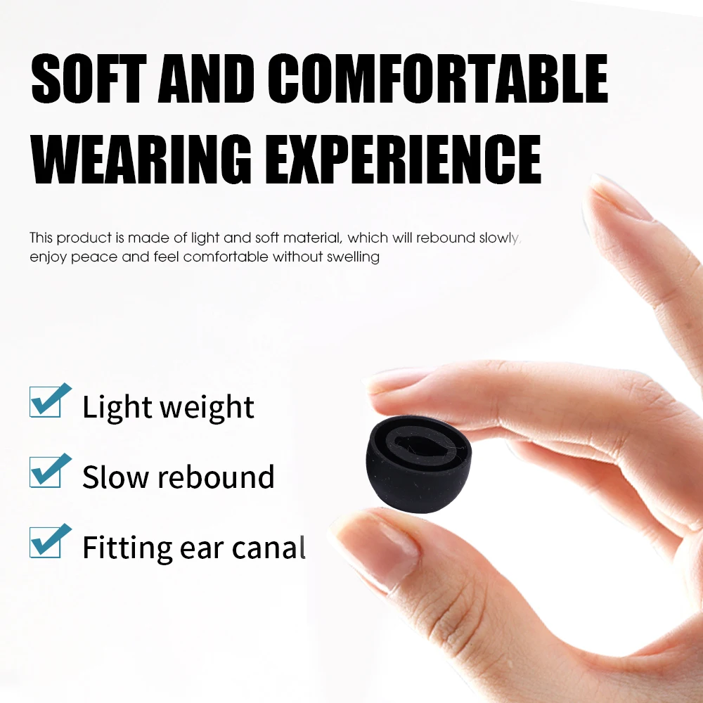 For Samsung Galaxy Buds Pro Eartips Earbuds Silicone Replacement Ear Pads Buds Earplugs Earphone Accessories Soft L/M/S Earplug