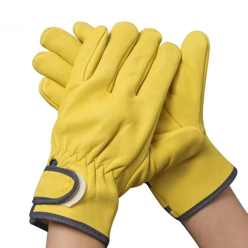Work Gloves Sheepskin Leather work gloves gardening gloves