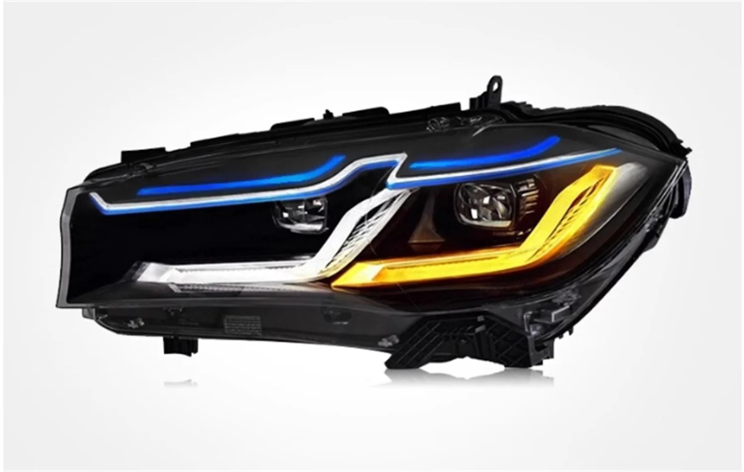 

Front Headlight Headlamp for BMW X5 F15 X6 14-18 Daytime running light High low beam Turn signal