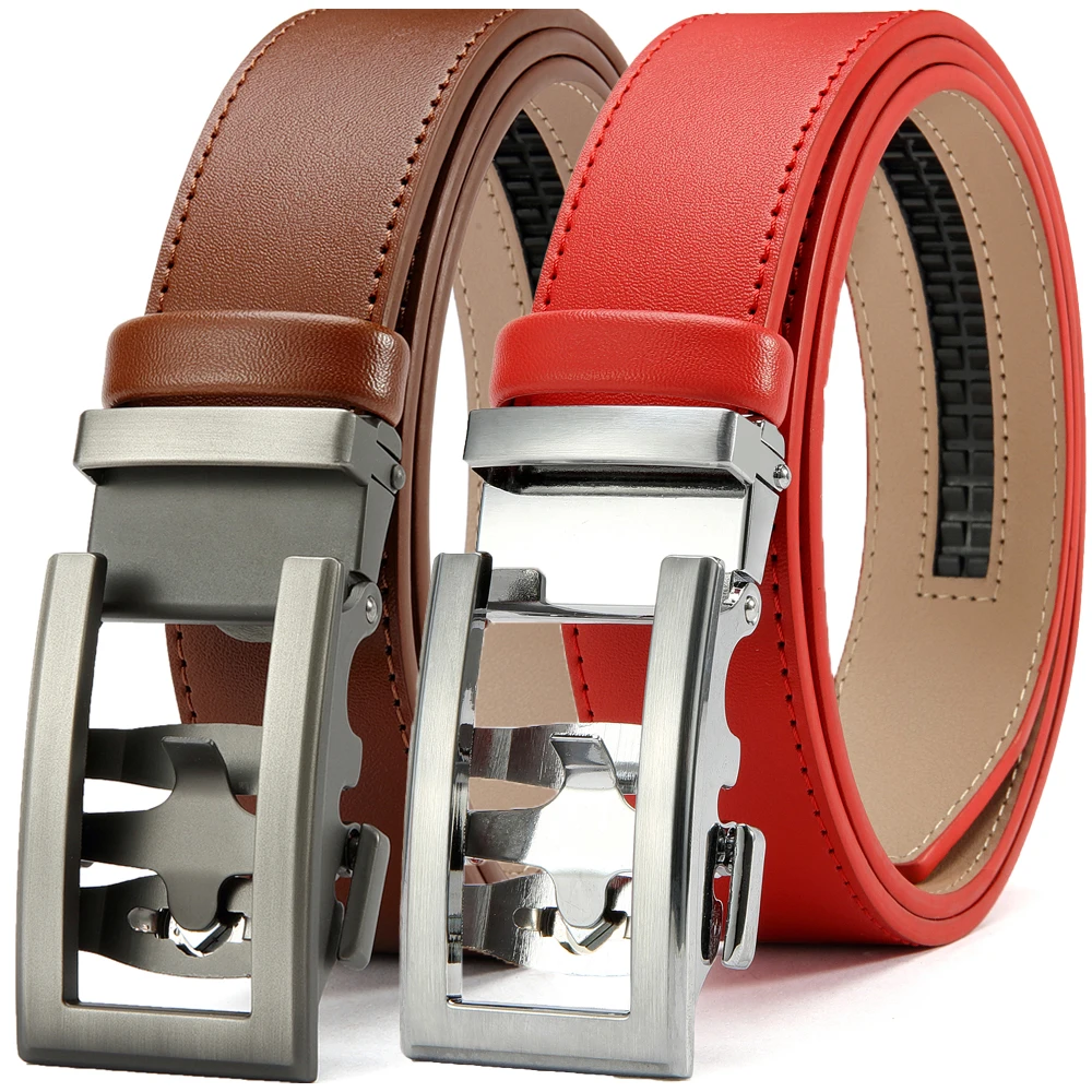 DOOPAI Neue Herren Gürtel Hohl Automatische Herren Gürtel Aus Echtem Leder Luxus Gürtel Für Männer Gürtel Männlich Strap Männlich Metall Automatische Schnalle – Detail 14