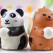 

Children Animal Toy Rotatable Safe Anti-scratch Fun Animal Model Children Vocal Toy Swing Animal Toy for Gift