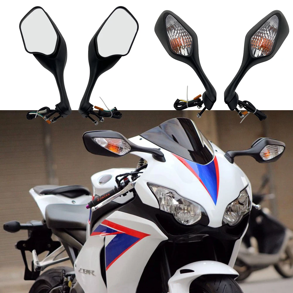 

Мотоциклетное зеркало заднего вида подходит для Honda CBR1000RR 2008 09 10 11 12 13 14 15 2016 CBR1000 1000 RR