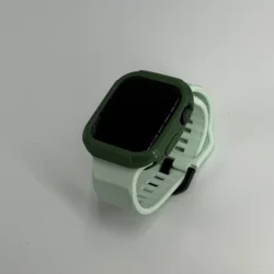 Premium Silicone Protective Case and Strap for S10 46mm (LightGr)