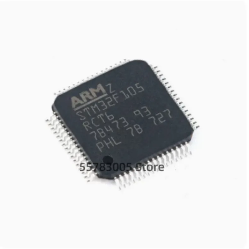 

10PCS New STM32F105RCT6 QFP64 Microcontroller chip IC