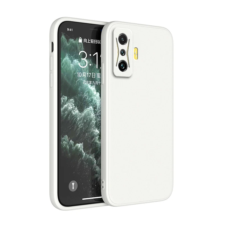 Original Camera Protection Liquid Silicone Ultra Thin Case - Soft Classic Cover