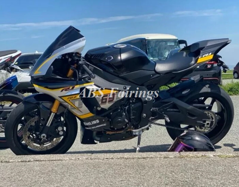 

4Gifts New ABS Fairings Kit Fit For YAMAHA YZF - R1 R1m 2015 2016 2017 2018 2019 15 16 17 18 19 Bodywork Set Custom