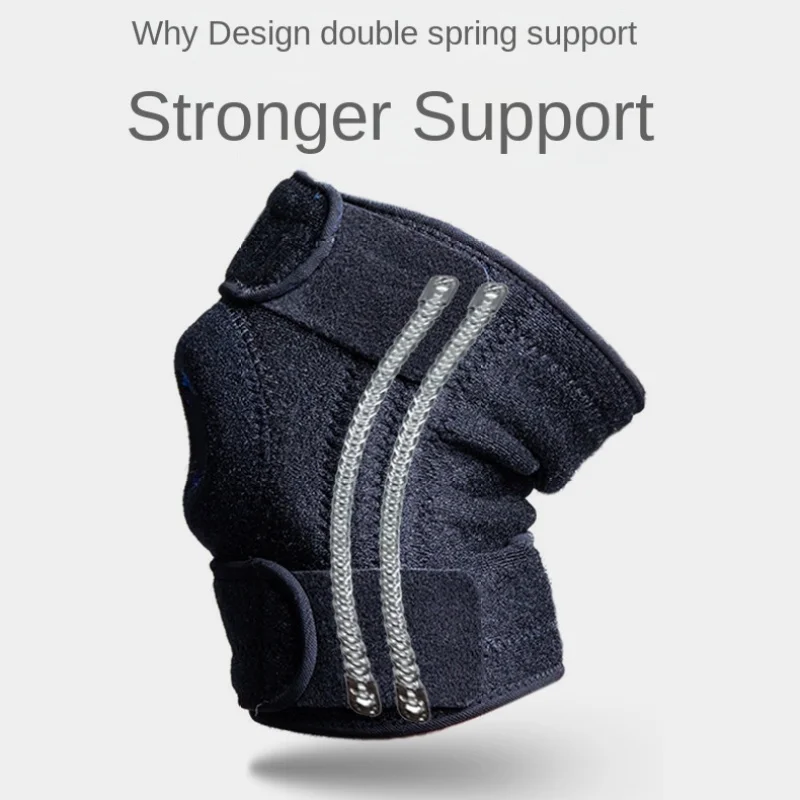 1PCS Adjustable Knee Braces with Side Stabilizers Patella Pads Anti Slip Knee Support for Joint Recovery Injury Prevention