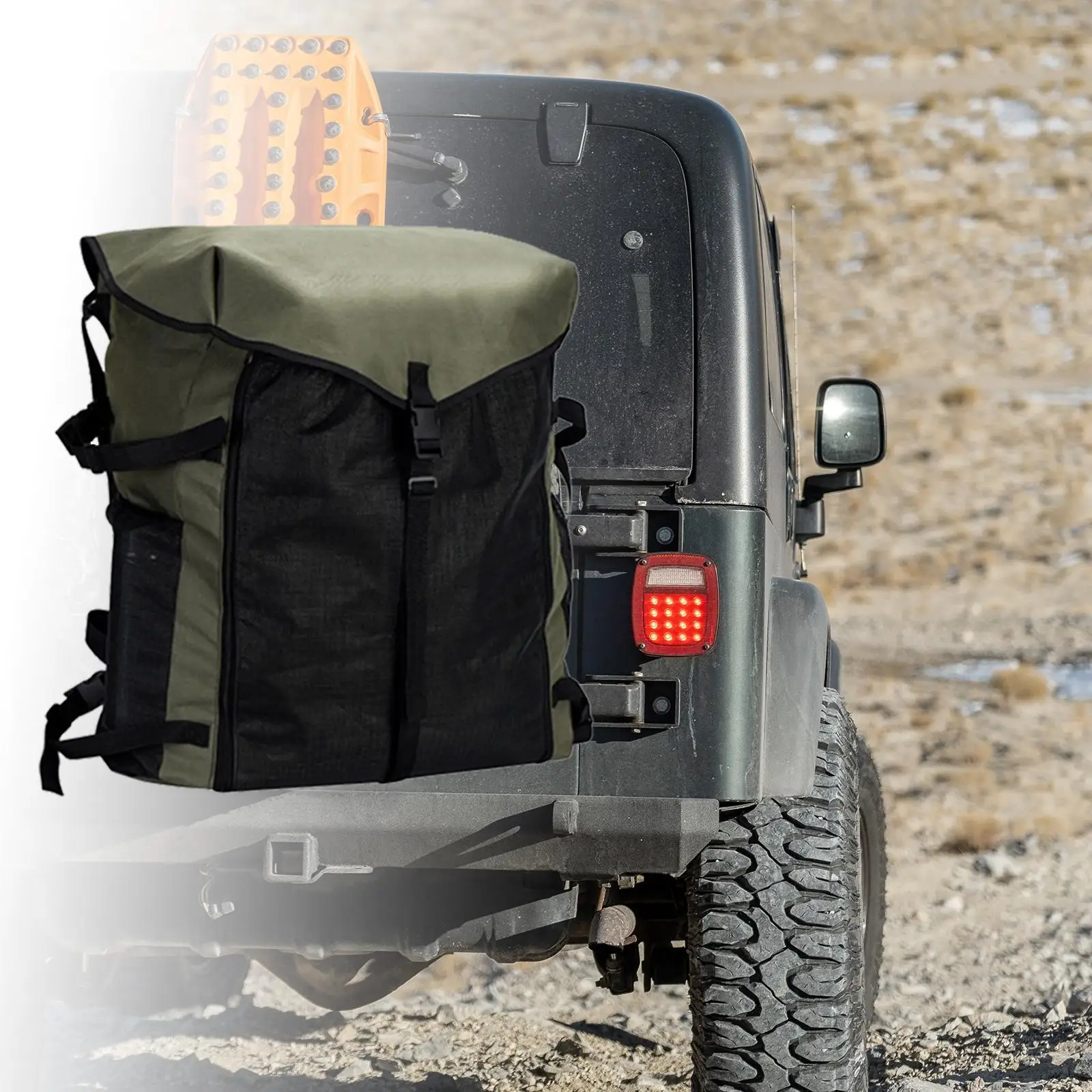 Spare Tire Storage Bag Oxford Cloth for RV Outdoor Truck SUV Off-road Recovery Gear