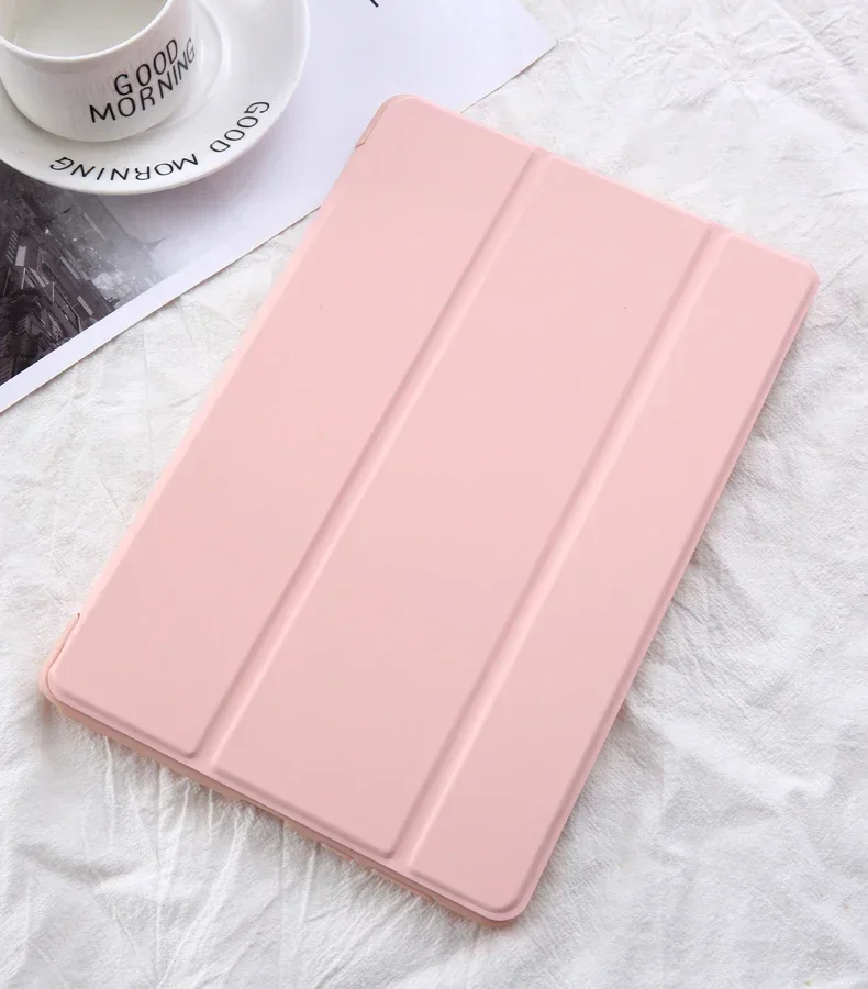 Magnetic Soft Silicone Smart Sleep/Wake Tablet Case Cover
