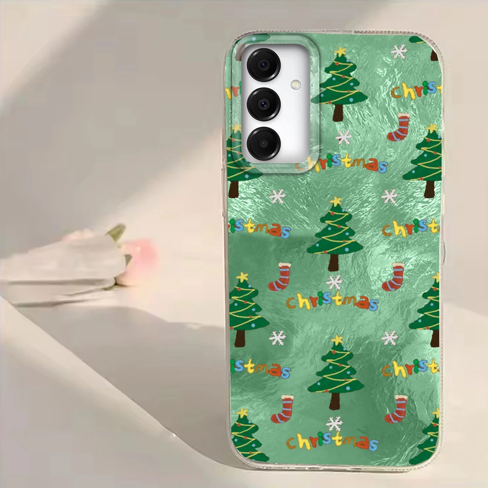 Festive Christmas Tree Pattern Phone Case Cover