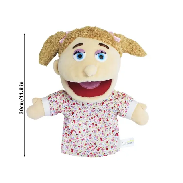 Nouveau jeu 60cm Jeffy Marionnette Peluche Jeffy Garçon Marionnette à main  Figure Poupée Douce Poupée Talk Show Party Prop Toy Peluche Pour Cadeau  Enfant