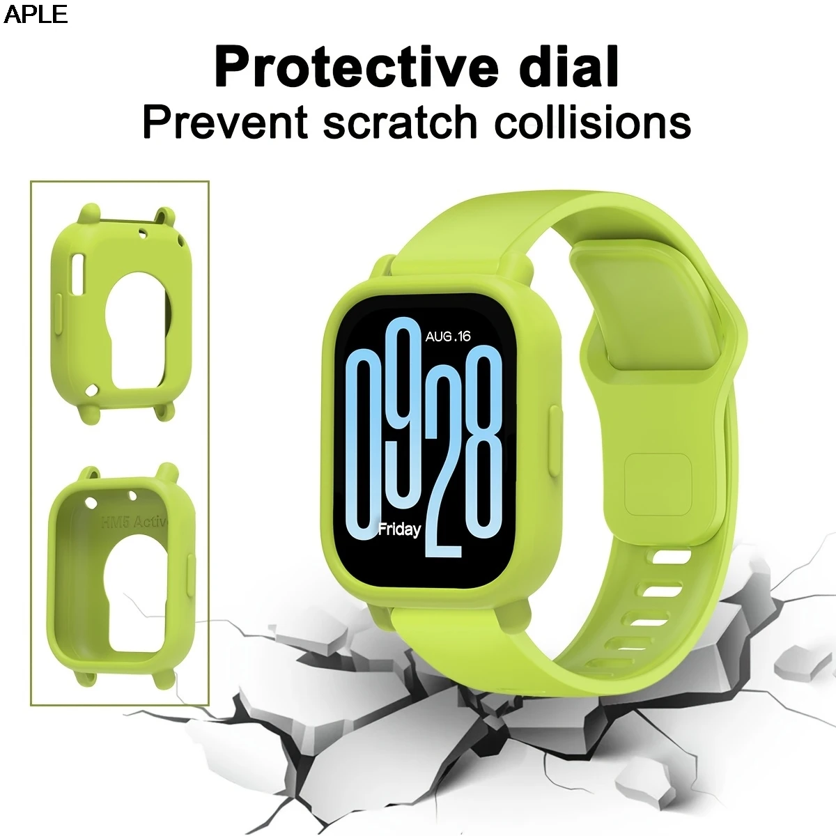 Silicone Anti-Scratch Protective Watch Case Cover
