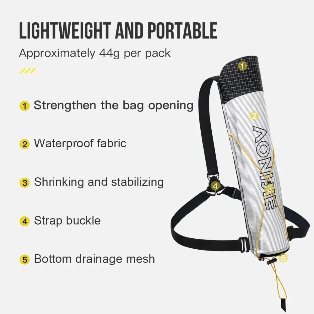 AONIJIE E4432 Lightweight External Water-proof Storage Bag, Suitable for Trekking Poles Easy To Put and Take Out Without Shaking 3