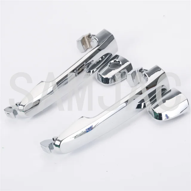 2015 Toyota Highlander Le Front, Driver Side Chrome Exterior Door Handle, With Key Hole - Foto 12