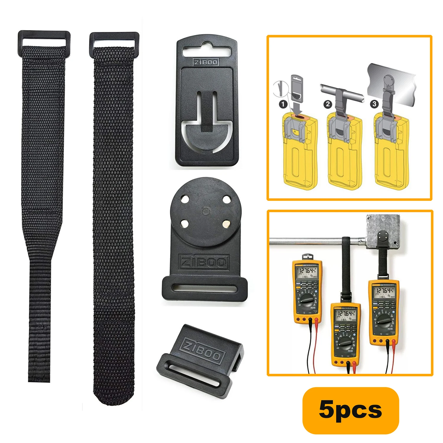 Ziboo Tpak Multimeter Meter Hanging Kit For Fluke Meters,2