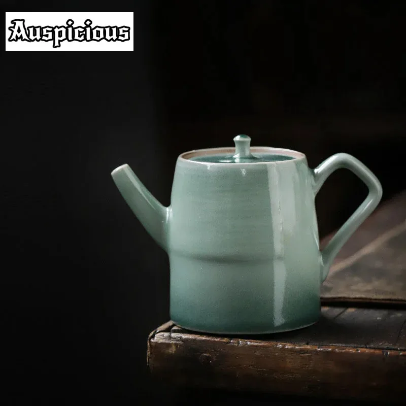 175ml Pine Celadon Small Teapots Kung Fu Tea Sets Porcelain Teaware Tea Maker Kung Fu Da Hong Pao Flower Kettle Gift