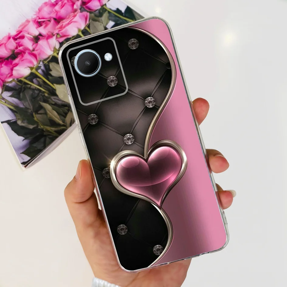 Fashionable Marble Cartoon Soft Phone Case - Bumper Cover