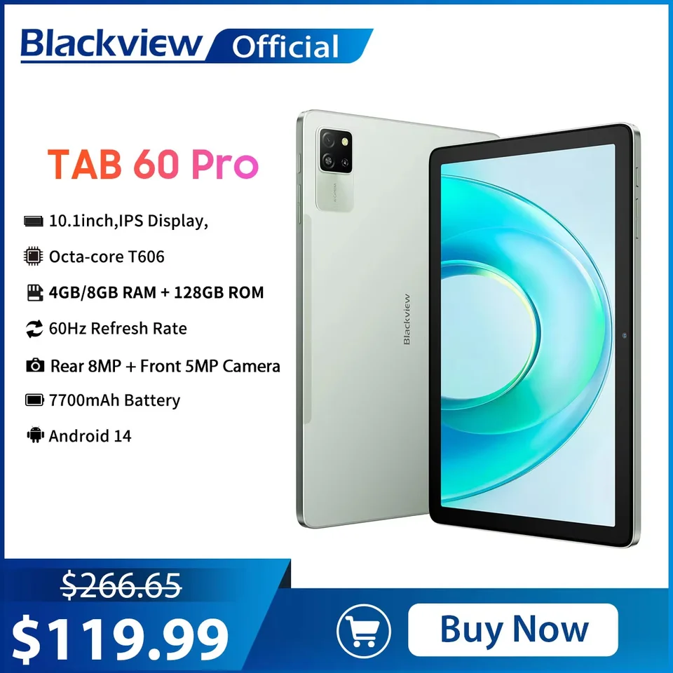 【新品未開封】Blackview Tab60 Pro 10.1インチSIMフリー Amazon.co.jp: 【二年保証 通信できる4G LTE対応モデル sim