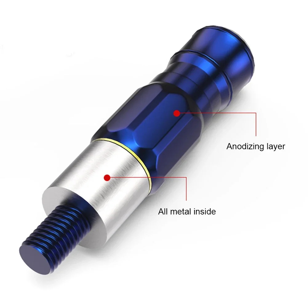 Fish Landing Dip Net Connector Quick Release Landing Net Head Adapter Prevent Fish Running Fish Landing Net Screw Fishing Tool