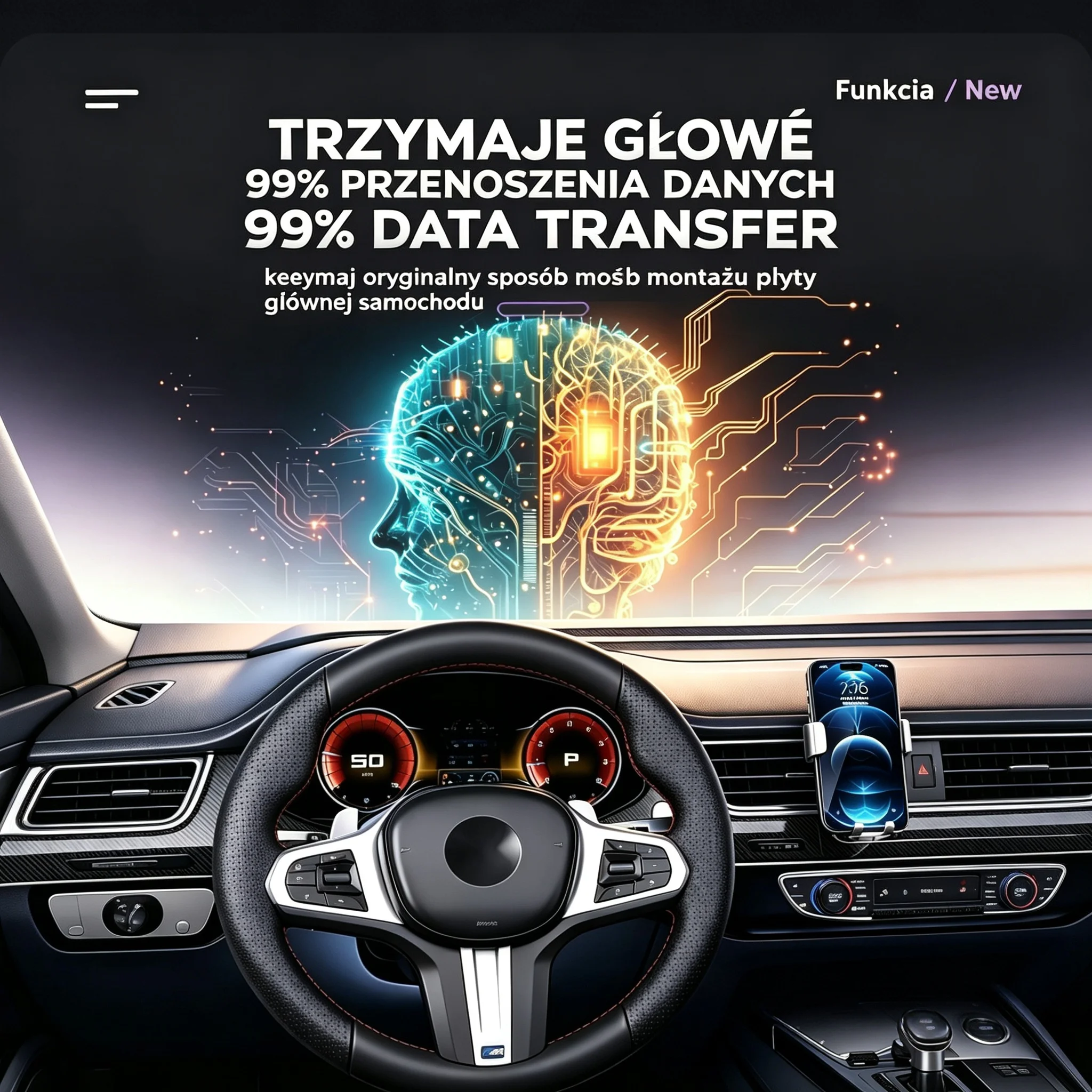 Pantalla LCD Digital para el Tablero de Instrumentos de BMW Serie 3 E90 E91 E92 E93 Años 2005-2012 con Panel de Navegación, Velocímetro, Cabina Virtual 5