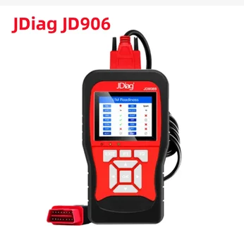 JDiag JD906 Strumento diagnostico per auto OBD2 Sistema di lettura del codice di guasto del motore Aggiornato OBD2 Scanner accessori auto Lettore di codice