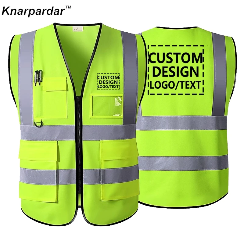 Work Tops Workwear Uniforms Work Vest For Men and Women With Company Printing,safety vest,high visibility vest