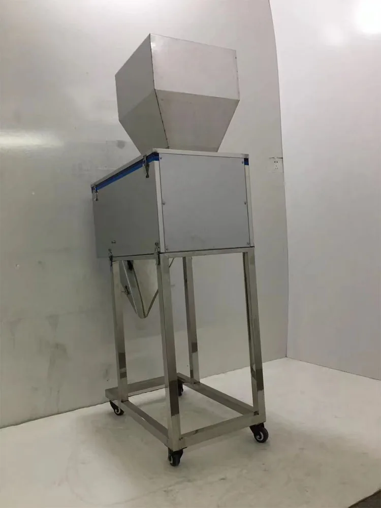 10-1000g Food Automatic Packing Machine Granular Powder Weighing Racking Machine Bag Installed High-Quality Filling